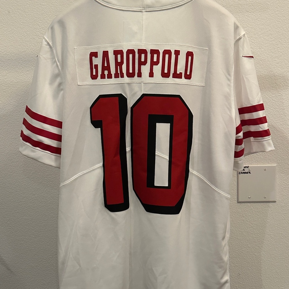 Nike San Francisco 49ers Jimmy Garoppolo NFL Football Jersey Men’s L - Picture 2 of 5